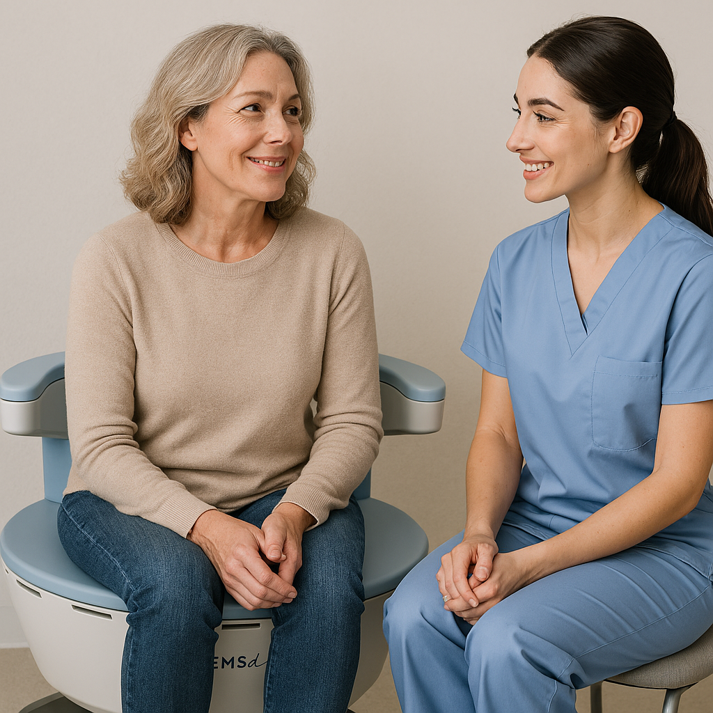 Emsella bækkenbundstræning