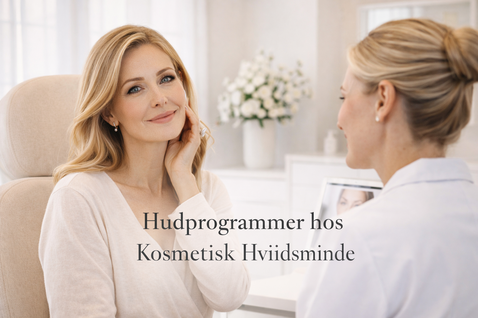 Hudprogram på kosmetisk hviidsminde 