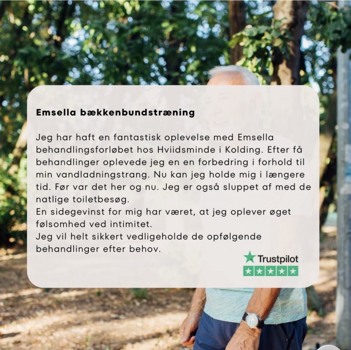 Trustpilot Emsella bækkenbundtræner 